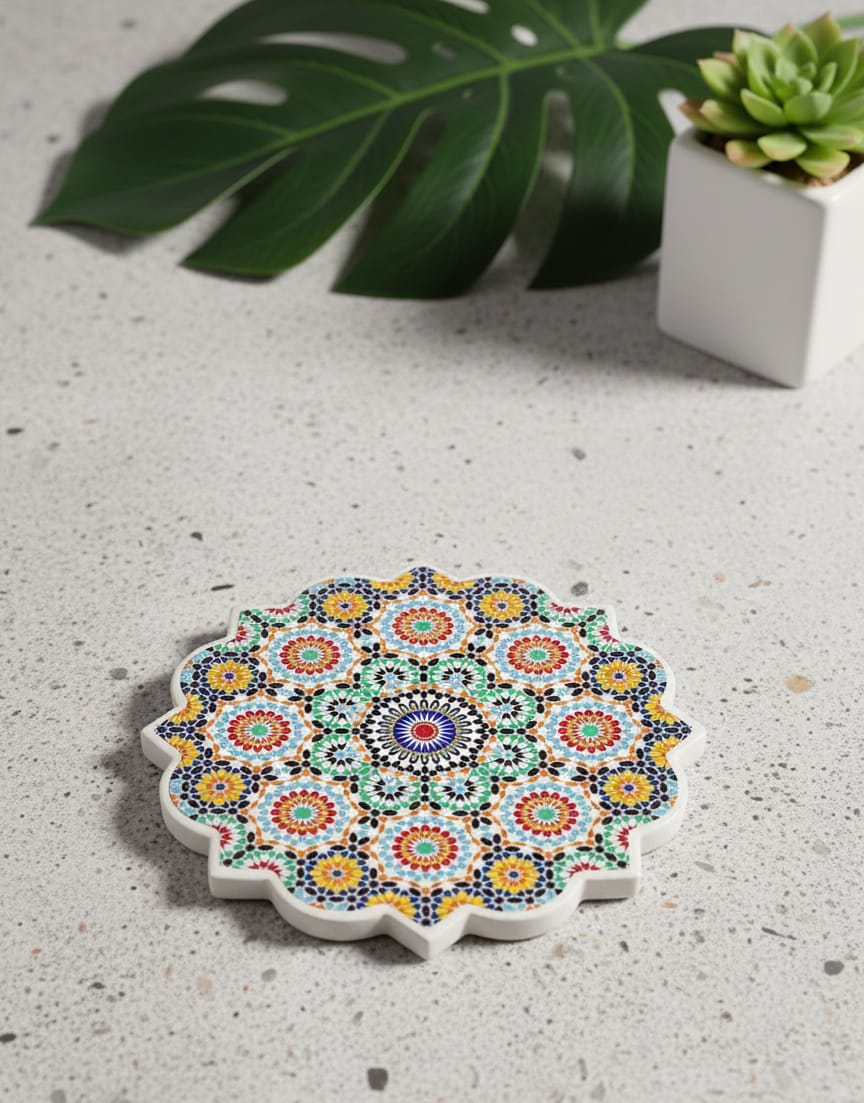 Cermamic coasters